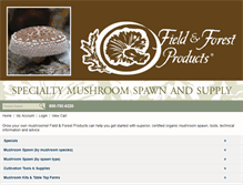 Tablet Screenshot of fieldforest.net
